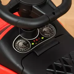 HOMCOM Ride on Car Baby Toddler Walker Foot to Floor Sliding Car Slider, Red - 8