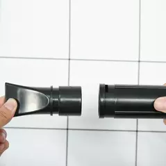 PawHut Dog Hair Dryer Pet Grooming Blaster Dryer Blower Adjustable Temperature Speed with 2.1M Flexible Hose 3 Nozzles - Purple - 8