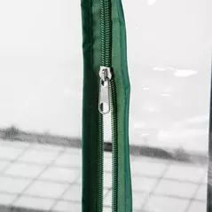 Outsunny 4 Tiers Mini Portable Greenhouse Compact Plant Grow Shed Metal Frame Transparent Clear Cover 160H x 70L x 50Wcm - 8