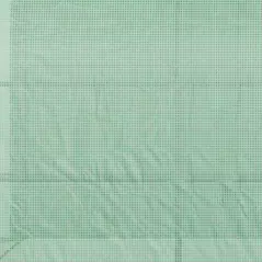 Outsunny Walk-In Lean to Greenhouse with Windows and Zippered Doors, 2 Tiers 6 Wired Shelves 300L x 150W x 213Hcm Green - 9