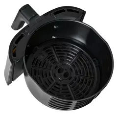 HOMCOM 4.5L Air Fryer, 1500W Air Fryer Oven with Rapid Air Circulation, Adjustable Temperature, Timer and Nonstick Basket for Oil Less or Low Fat Cooking, Black - 8