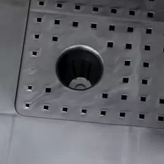 Outsunny 50cm x 50cm x 46.5cm Set of 2 41L Plastic Raised Garden Bed, Planter Box, Flower Vegetables Planting Container with Self-Watering Design and Drainage Holes for Patio Balcony - 8