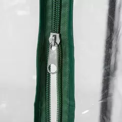 Outsunny Tomato Greenhouse with Roll-up Door, Mini Greenhouse with PVC Cover, Outdoor Grow House Small Green House for Yard, Balcony, Garden, 100 x 50 x 150cm, Transparent - 9