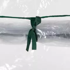 Outsunny Tomato Greenhouse with Roll-up Door, Mini Greenhouse with PVC Cover, Outdoor Grow House Small Green House for Yard, Balcony, Garden, 100 x 50 x 150cm, Transparent - 8