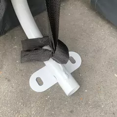 Outsunny 9 X 7.5ft Temporary Outdoor Equipment Shed - Dark Grey - 9