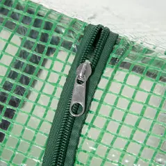 Outsunny Mini Greenhouse, Small Plant Grow House for Outdoor with Durable PE Cover, Observation Windows, 120 x 60 x 60 cm, Green - 9