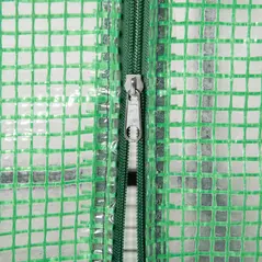 Outsunny 4 Tier Mini Greenhouse, Portable Compact Green House with Steel Frame, PE Cover, Roll-up Door, 70 x 50 x 160 cm, Green - 8