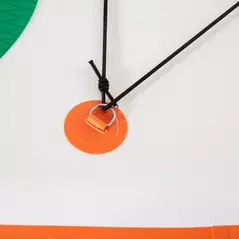 Outsunny 10'6" x 30" x 6" Inflatable Stand Up Paddle Board, Non-Slip & Ultra-Light Deck with Adj Paddle, ISUP Accessories, Pump and Carry Bag, for Youth Adults Beginner - 7