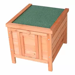 PawHut 20" Wooden Guinea Pigs Hutches-Fir Wood - 8