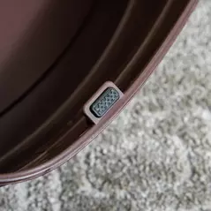 PawHut Foldable Dog Steps for Bed Sofa, Portable Dog Stairs 3-Step for High Bed, Pet Stairs with Non-slip Mats for Small and Miniature Breeds, 49 x 38 x 38 cm, Brown - 7