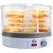 HOMCOM 5 Tier Food Dehydrator, 245W Food Dryer Machine with Adjustable Temperature Control for Drying Fruit, Meat, Vegetable, Jerky and Pet Treat, White - 1
