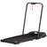 HOMCOM Foldable Walking Treadmill, with LED Display and Wheels, for Home, Office, Gym, Red - 1