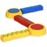 Outsunny Five-Piece Kids Stepping Stones and Balance Bridge w/ Non-Slip Surface & Bottom. for Toddlers - Multicoloured - 1