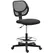 Vinsetto Ergonomic Mesh Standing Desk Chair with Adjustable Footrest Ring and Seat Height Black - 1