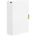 kleankin Bathroom Wall Cabinet, Over Toilet Storage Cupboard with Adjustable Shelves for Hallway, Living Room, White - 1