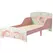ZONEKIZ Toddler Bed Frame, Kids Bedroom Furniture for Ages 3-6 Years, Pink - 1