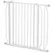 PawHut Wide Dog Safety Gate, with Door Pressure, for Doorways, Hallways, Staircases - White - 1