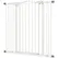 PawHut Pressure Fit Dog Stair Gate No Drilling Safety Gate Auto Close for Doorways, Hallways, 74-100cm Adjustable, 94cm Tall, White - 1
