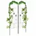 Outsunny Metal Trellis Set of 2, Garden Trellis for Climbing Plants Support Frames, Scrolls Design - 1