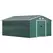 Outsunny 12.5ft Sliding Door Durable Steel Storage Shed with 4 Ventilation Outdoor, Green - 1
