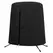 Outsunny 196 x 230 cm Hanging Egg Chair Protective Cover - Black - 1