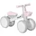 AIYAPLAY Kids Balance Bike for 1-3 Years Old with Adjustable Seat, Silent Wheels, Pink - 1