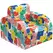 AIYAPLAY Foldable Toddler Chair Soft Snuggle Sponge Filled for Bedroom Playroom, Aged 18 Months to 3 Years - Multicoloured - 1