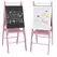 AIYAPLAY Three-In-One Easel for Kids, with Paper Roll, Adjustable Height - Pink - 1