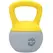 SPORTNOW 8KG Soft Kettlebell, Kettlebell with Non-Slip Handle for Home Gym, Weight Lifting, Strength Training, Yellow/Grey - 1