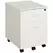 Vinsetto 2-Drawer Locking Office Filing Cabinet w/ 5 Wheels Rolling Storage Hanging A4 Cupboard Home Organisation White Wood Grain - 1
