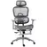 HOMCOM Multi-Adjustable Mesh Office Chair - Grey - 1