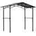 Outsunny 8ft x 5ft Outdoor BBQ Protective Gazebo Tent Aluminium Steel Frame w/ 2 Shelves Hardtop Roof Canopy Ground Stakes Safe Cooking - 1