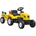 HOMCOM Kids Ride on Tractor with Back Trailer, Shovel & Rake, Horn, Four Wheels Tractor Toy for Child Toddler - 1