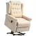 HOMCOM 45° Lifting Riser and Recliner Armchair  - Beige - 1