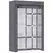 HOMCOM Rail and Six Shelf Fabric Wardrobe - Dark Grey - 1