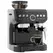 HOMCOM 15 Bar Coffee Machine, with Adjustable Grind, Steamer and Accessories - Black - 1