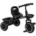 AIYAPLAY Kids Trike for 2-5 Years with Adjustable Seat, Pedal, Baskets, Black - 1