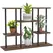 Outsunny Four-Tier Wooden Shelf Plant Stand - 1