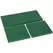 Outsunny Outdoor Seat Cushion Pads for Rattan Furniture, 3 PCs Garden Furniture Cushions, Green - 1