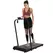 SPORTNOW 2.5HP Walking Pad, 1-6km/h Folding Treadmill with Remote Control and LED Display for Home Gym Office, Blue - 1