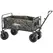 Outsunny 95L Folding Steel Frame Garden Trolley, with Handle - Multicolour - 1