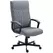 Vinsetto High Back Home Office Chair, Linen Fabric Computer Chair, Swivel Desk Chair with Adjustable Height for Living Room, Bedroom, Study, Dark Grey - 1