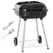 Outsunny Portable BBQ Charcoal Grill with 2 Wheels and Cooking Utensils, Smoker Grill with Lid for Outdoor Barbecues, Camping, Picnic, Courtyard - 1