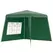 Outsunny 2.4 x 2.4m Two Wall Pop Up Gazebo - Green - 1