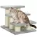 PawHut Pet Stairs 3-step Pet Ladder Cat dog Stairs Climb Ladder Cat Tree, Grey - 1