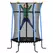 HOMCOM Kids Trampoline Mini Bouncer with Enclosure Safety Net For Ages 3-10 Years - Blue - 1