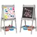 AIYAPLAY Art Easel for Kids with Paper Roll, Double-Sided Painting Easel with Chalkboard, Whiteboard - 1
