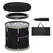 SPORTNOW 210L Outdoor Ice Bath Tub, with Lid, Cover, Carry Bag, Black - 1