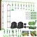 AIYAPLAY Obstacle course for Kids, with 10-Piece Slackline Kit with Monkey Bars, Gym Rings, Rope Ladder, Nest Swing, Hanging Tray - 1
