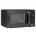 HOMCOM 23L 800W Microwave Oven, Solo Manual Microwave with 5 Power Levels, Defrost, 35 Minutes Timer, Clock, Easy Clean, Small Black Microwave - 1